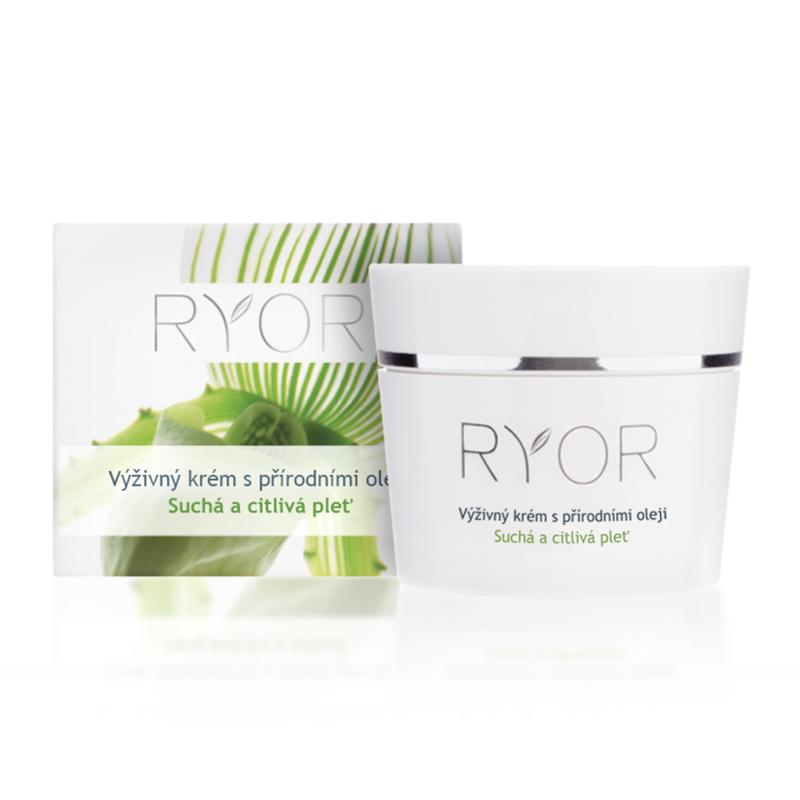 Ryor - Výživný krém s prírodnými olejmi (Suchá a citlivá pleť)