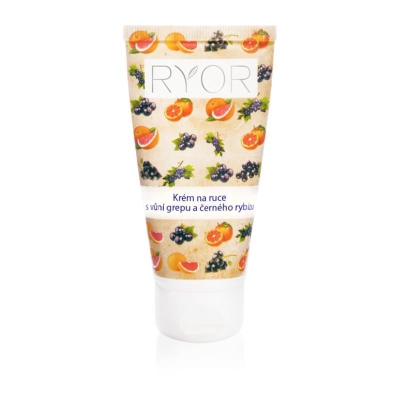 Ryor - Handcreme mit dem Duft von Grapefruit und schwarzer Johannisbeer (Face + Body Care)