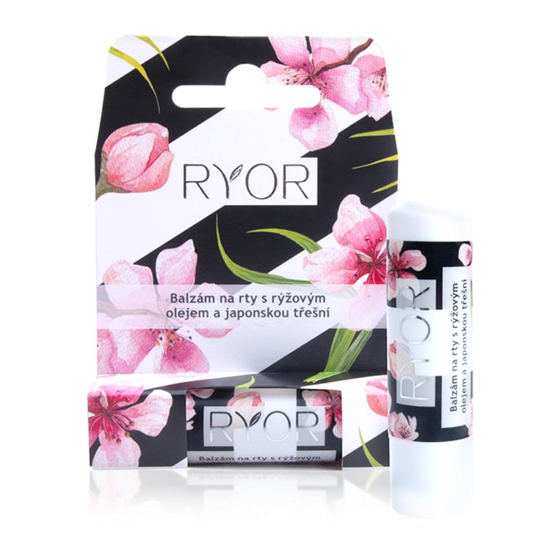 Ryor - Lip Balm with Rice Oil and Japanese Cherry (For moms)
