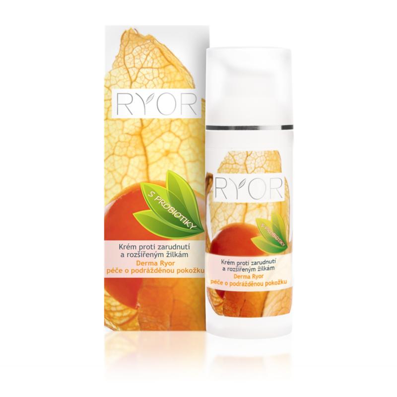 Ryor - Cream against skin redness and spider veins (with probiotics) (Derma Ryor - Care for Irritated Skin)