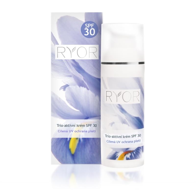 Ryor - Трио - активный крем с солнцезащитным фактором SPF 30 (Целенаправленная защита кожи)