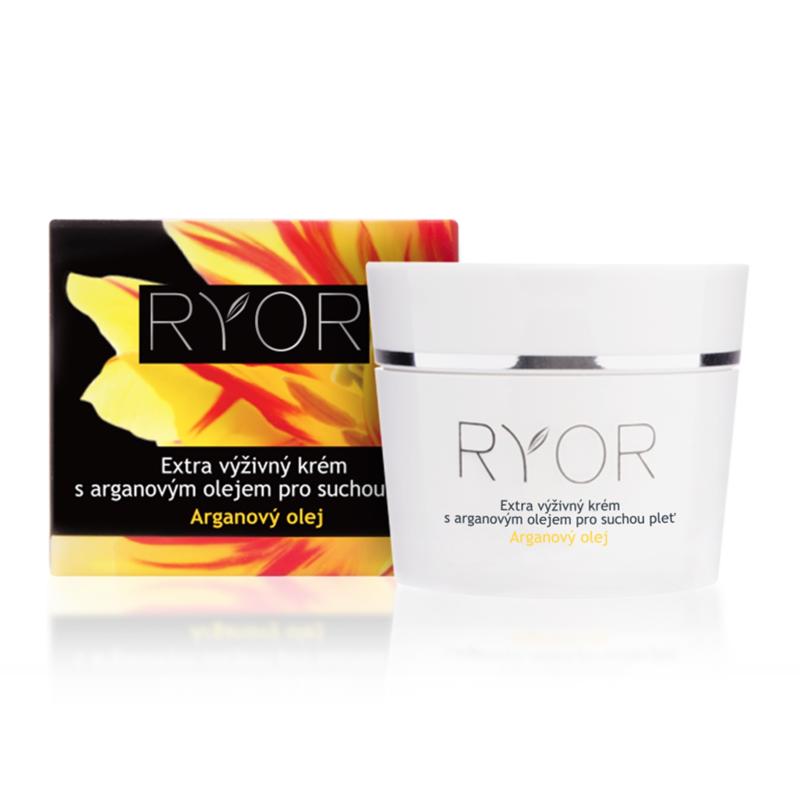 Ryor - Extra výživný krém s arganovým olejem pro suchou pleť (Arganový olej)