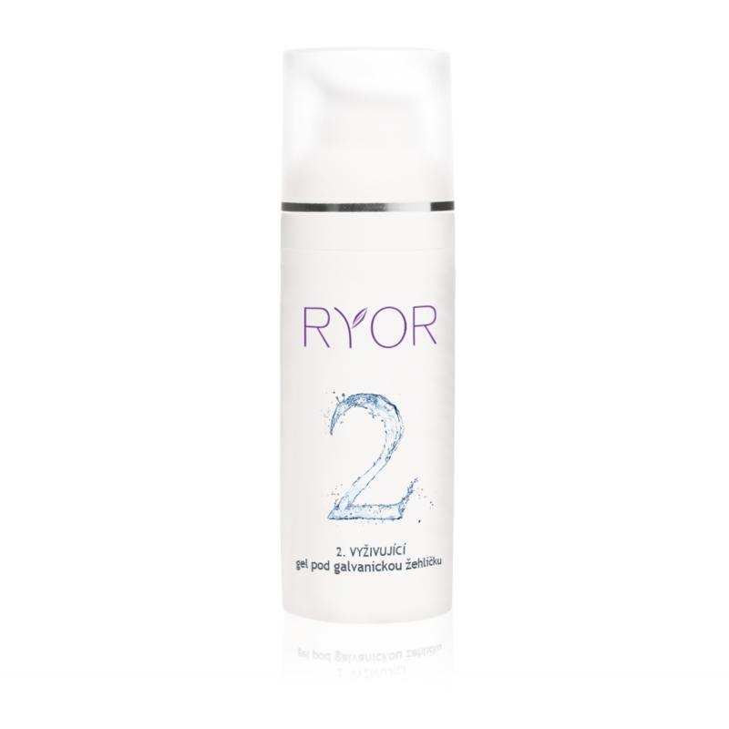 Ryor - 2.  Vyživující gel pod galvanickou žehličku (Profesionální produkty určené pro maloobchodní prodej)