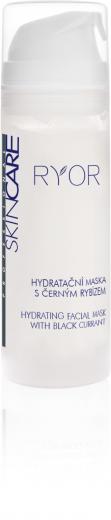Hydrating facial mask with black currant and aloe vera