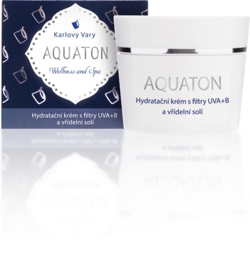 Aquaton Hydratační krém s filtry UVA+B