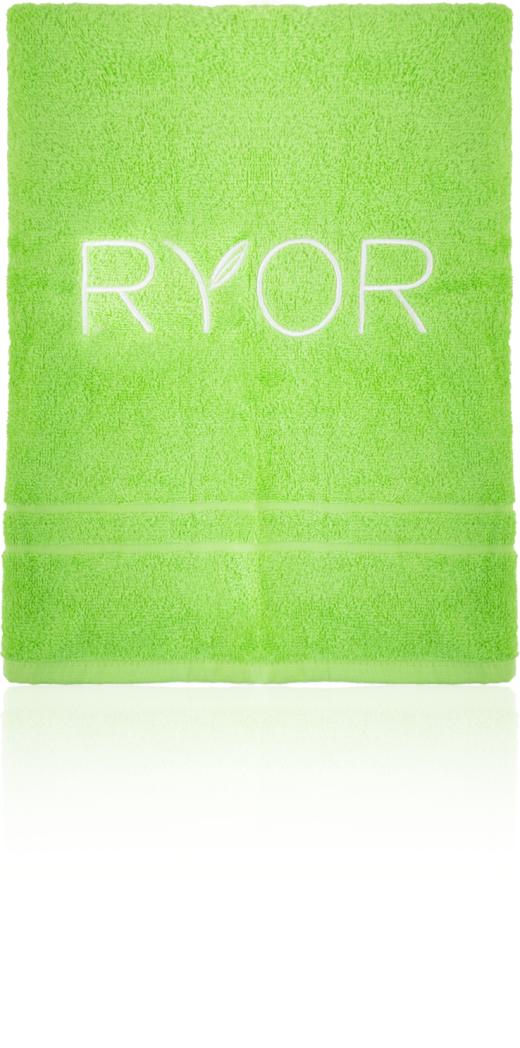 Towel with Ryor logo