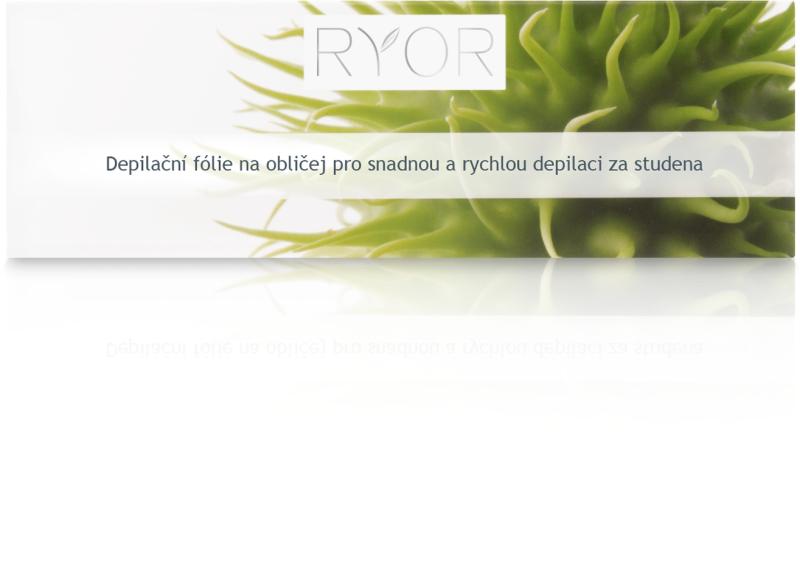 Ryor - Интенсивный уход за кожей лица (Бритьё и депиляция)
