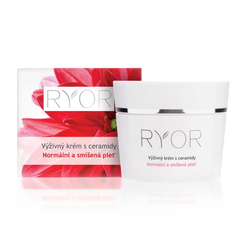 Ryor - Výživný krém s ceramidy (Normální a smíšená pleť)