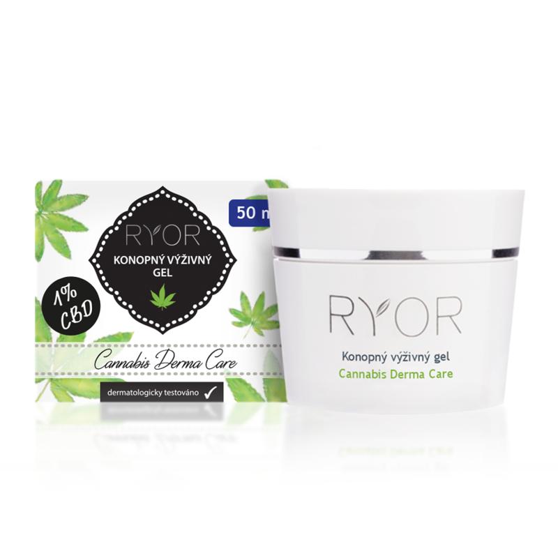 Ryor - Konopný výživný gel 50 ml (Cannabis Derma Care)