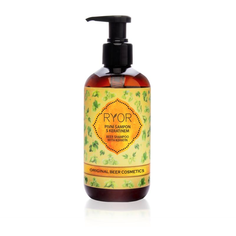 Ryor - Pivný šampón s keratínom (Pivná kozmetika)