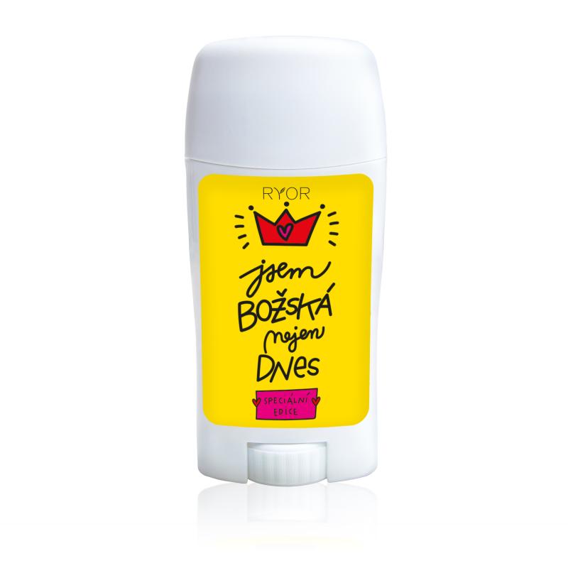 Ryor - Dezodorant pre ženy so 48 hodinovým účinkom Som božská nielen dnes (Ryor & Pura Vida)
