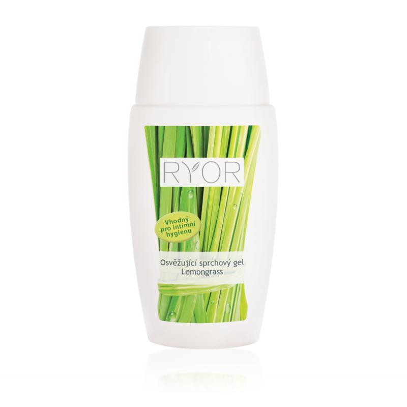 Ryor - Refreshing Shower Gel Lemongrass, 50 ml (Miniatures - Travel Size)
