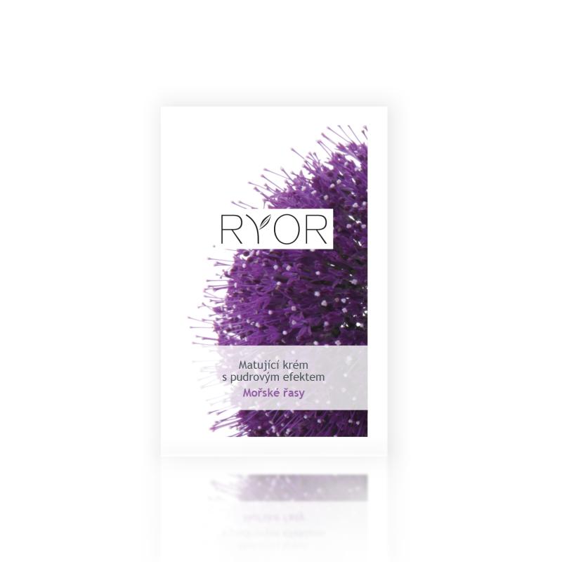 Ryor - Tester - Zmatňujúci krém s pudrovým efektom (Vzorky)