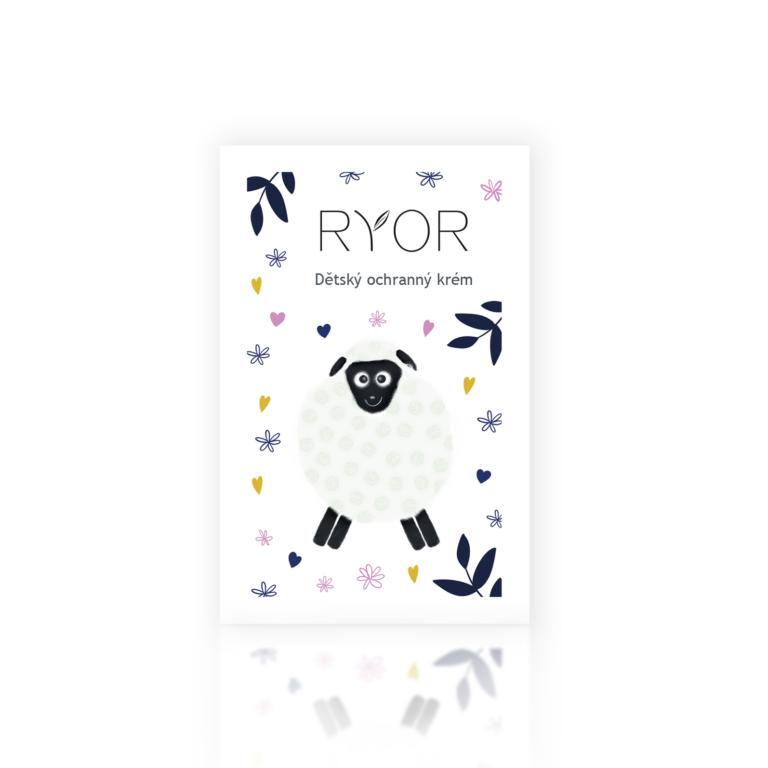 Ryor - Tester - Detský ochranný krém (Vzorky)